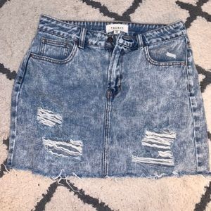 Small PacSun Jean skirt
